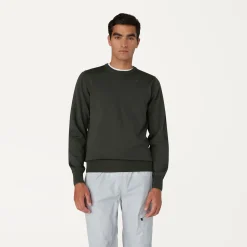 K-WAY Sebastien Merino - Knitwear - Pullover - Man - Black Torba Best