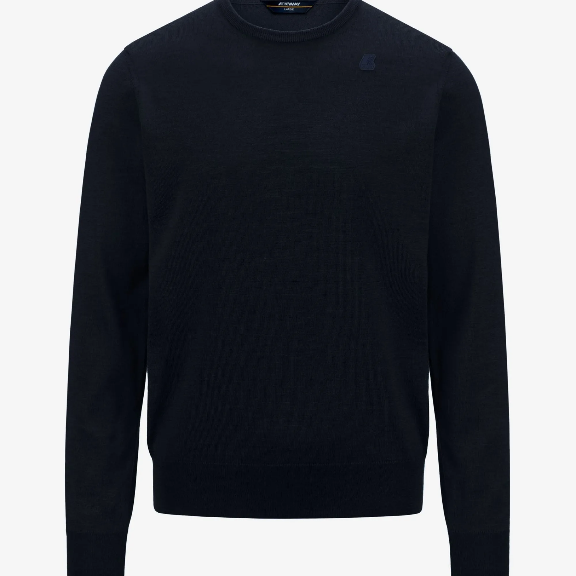 K-WAY Sebastien Merino - Knitwear - Pullover - Man - Blue Depth Discount