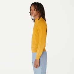 K-WAY Sebastien Merino - Knitwear - Pullover - Man - Yellow Sunflower Clearance