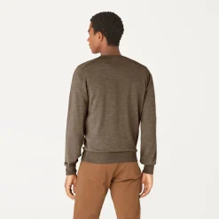K-WAY Sebastien Merino - Knitwear - Pullover - Man - Beige Taupe Fashion