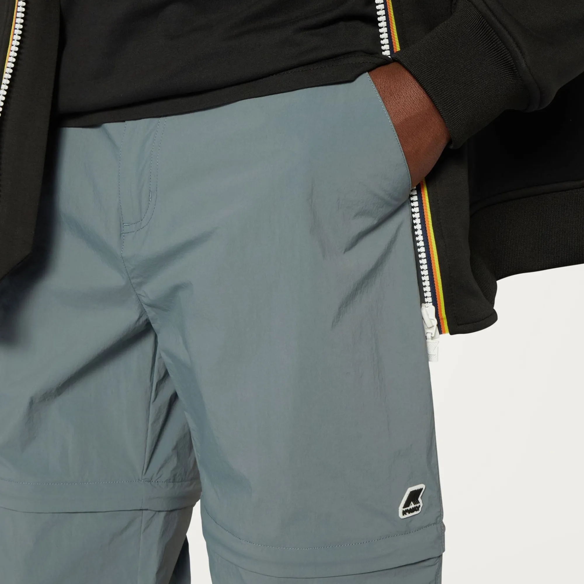 K-WAY Sepaux - Pants - Cargo - Man - Grey Everest Cheap