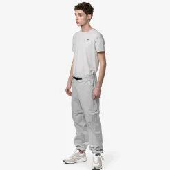 K-WAY Sepaux - Pants - Cargo - Man - Grey Ash Outlet
