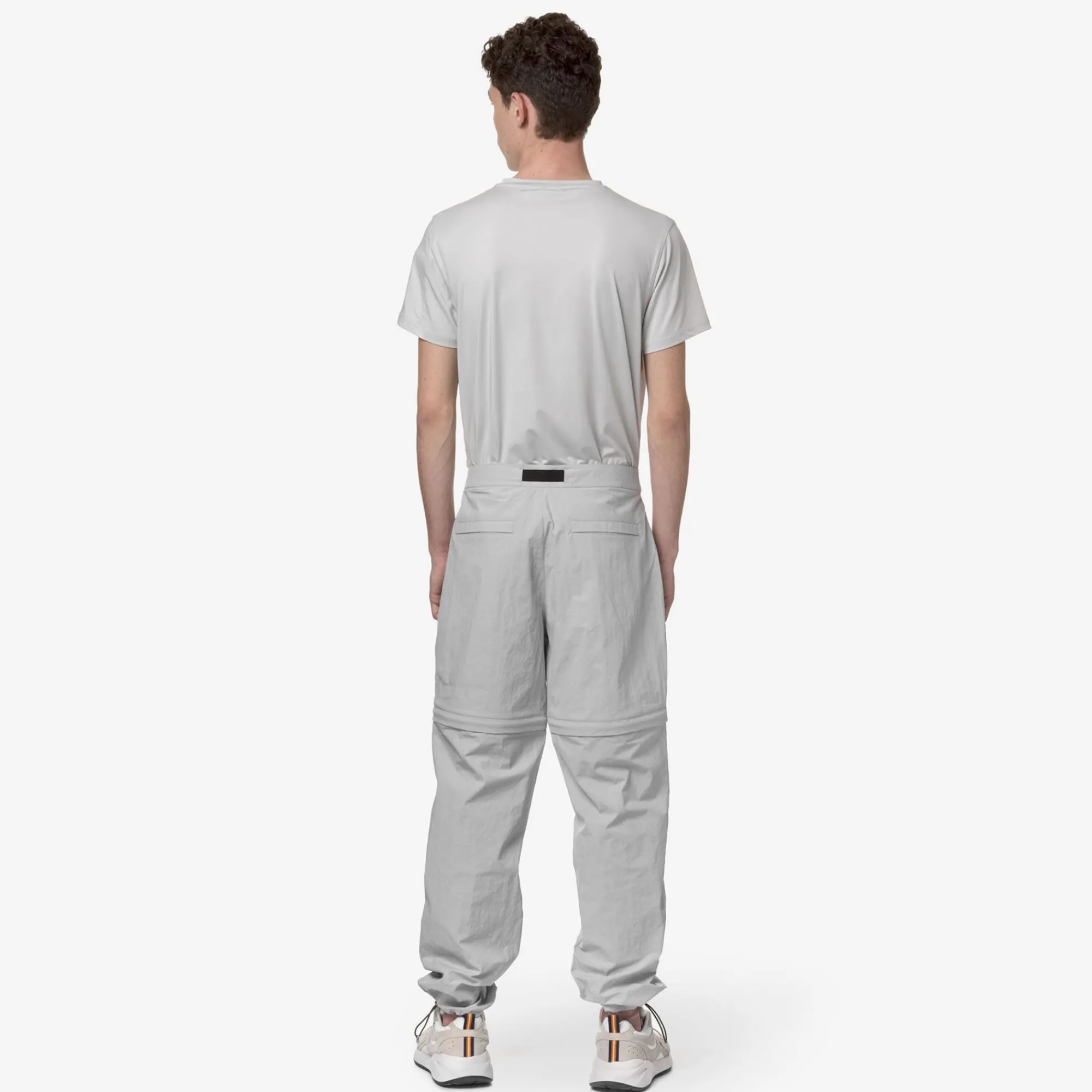 K-WAY Sepaux - Pants - Cargo - Man - Grey Ash Outlet