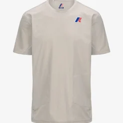 K-WAY Seril Lf - T-Shirtstop - T-Shirt - Unisex - Beige Lt New