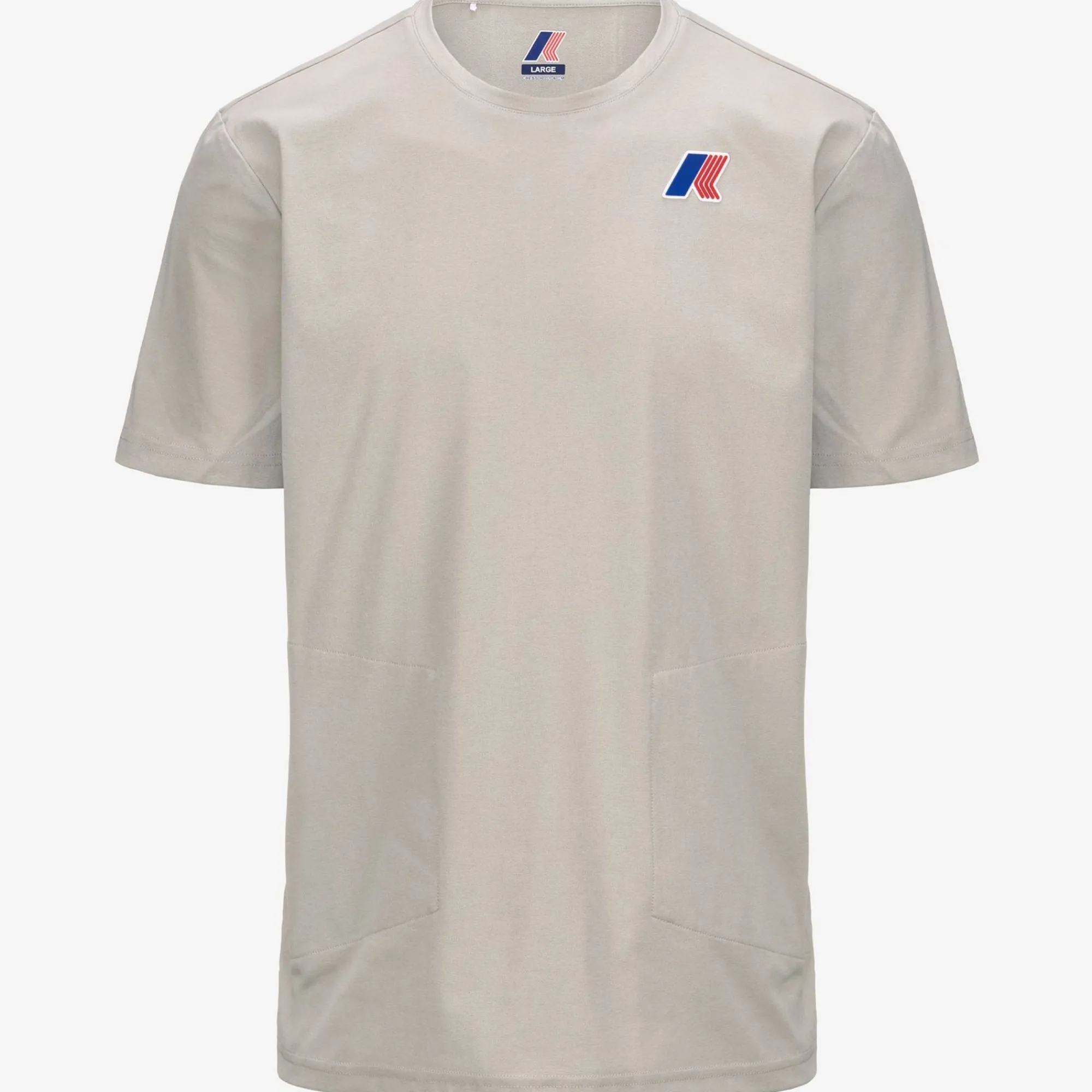 K-WAY Seril Lf - T-Shirtstop - T-Shirt - Unisex - Beige Lt Cheap