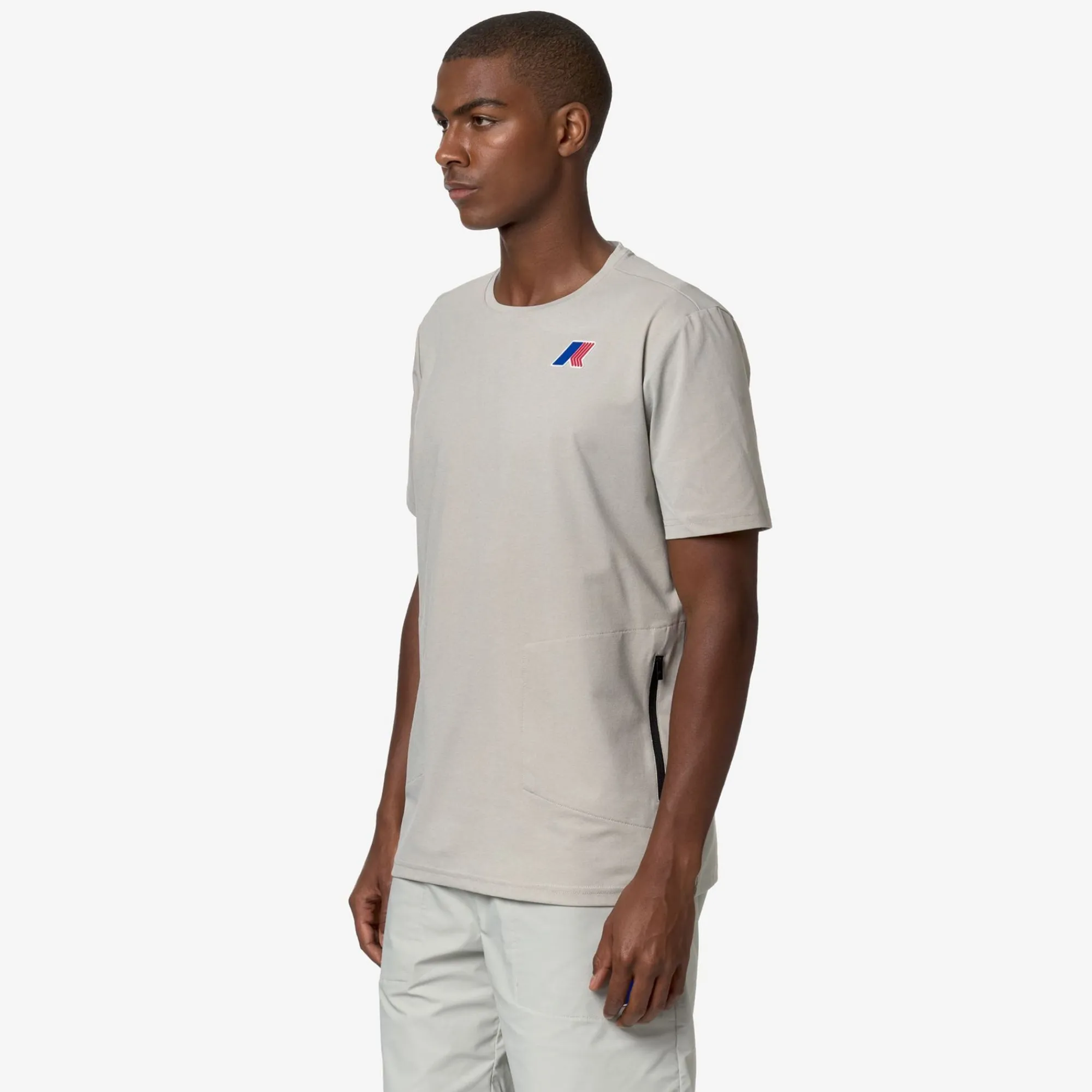 K-WAY Seril Lf - T-Shirtstop - T-Shirt - Unisex - Beige Lt Cheap