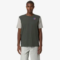 K-WAY Seril Lf - T-Shirtstop - T-Shirt - Unisex - Green B-Beige L Shop