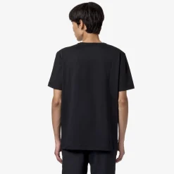 K-WAY Seril Travel - T-Shirtstop - T-Shirt - Unisex - Black Pure New