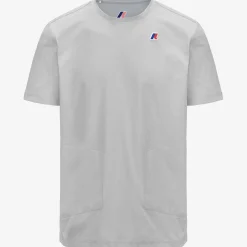 K-WAY Seril Travel - T-Shirtstop - T-Shirt - Unisex - Grey Lt Outlet