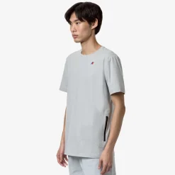 K-WAY Seril Travel - T-Shirtstop - T-Shirt - Unisex - Grey Lt Outlet