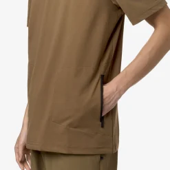 K-WAY Seril Travel - T-Shirtstop - T-Shirt - Unisex - Brown Corda Shop