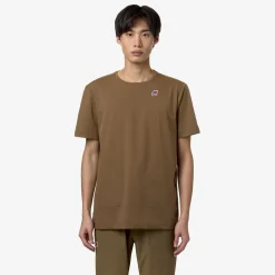K-WAY Seril Travel - T-Shirtstop - T-Shirt - Unisex - Brown Corda Shop