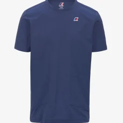K-WAY Seril Travel - T-Shirtstop - T-Shirt - Unisex - Blue Indigo Outlet
