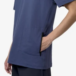 K-WAY Seril Travel - T-Shirtstop - T-Shirt - Unisex - Blue Indigo Outlet