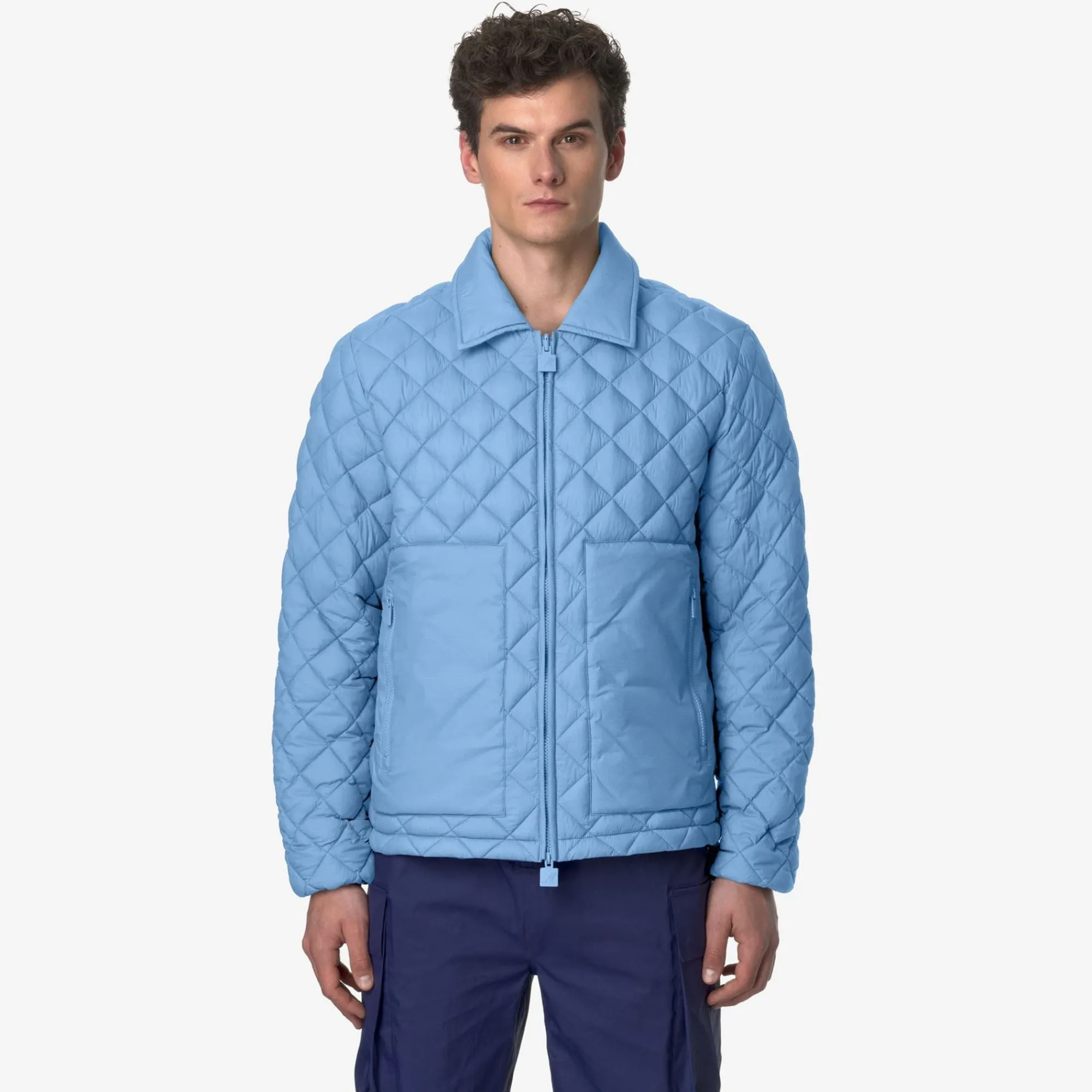 K-WAY Shibar Eco Light Warm - Jackets - Short - Unisex - Azure Sky Online