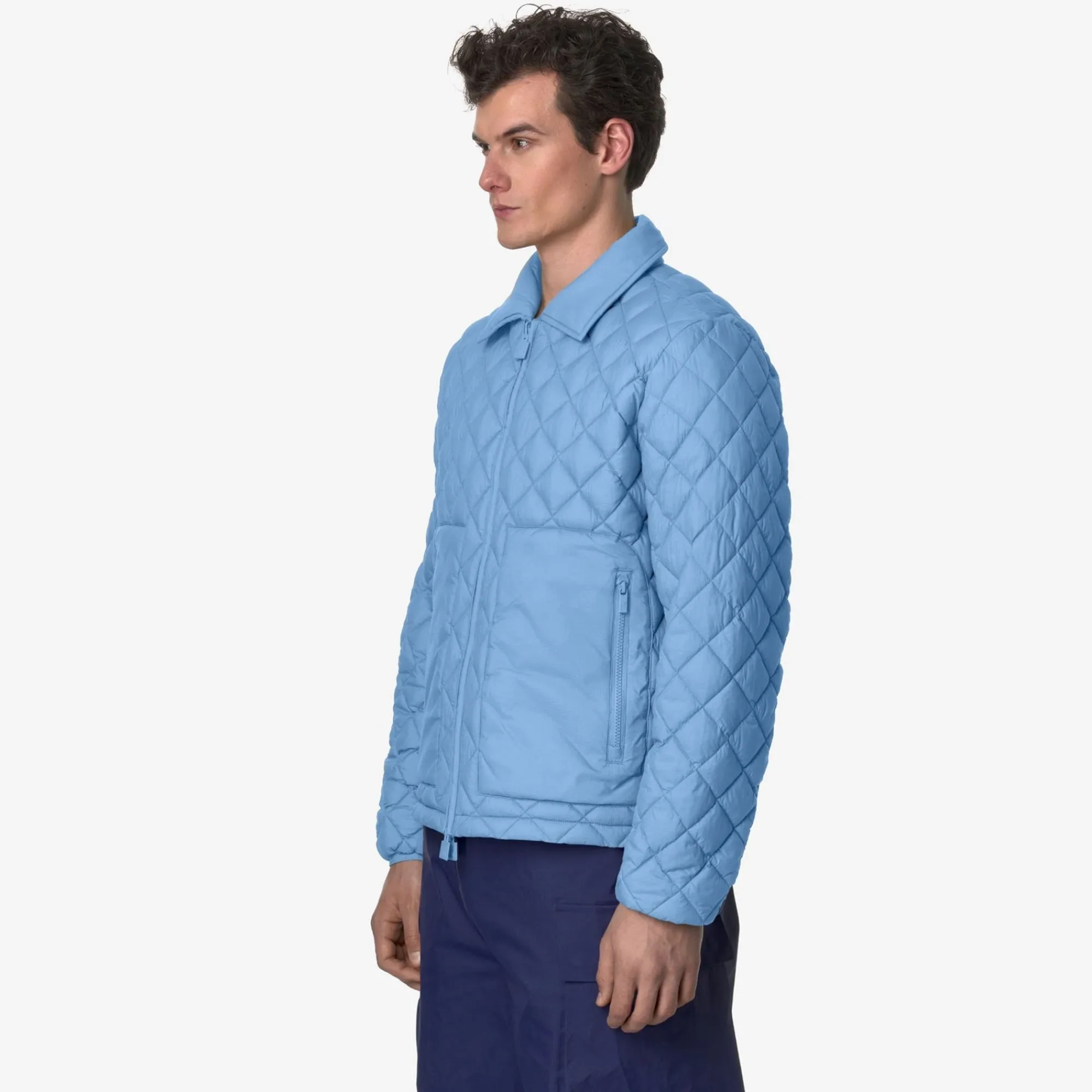 K-WAY Shibar Eco Light Warm - Jackets - Short - Unisex - Azure Sky Online