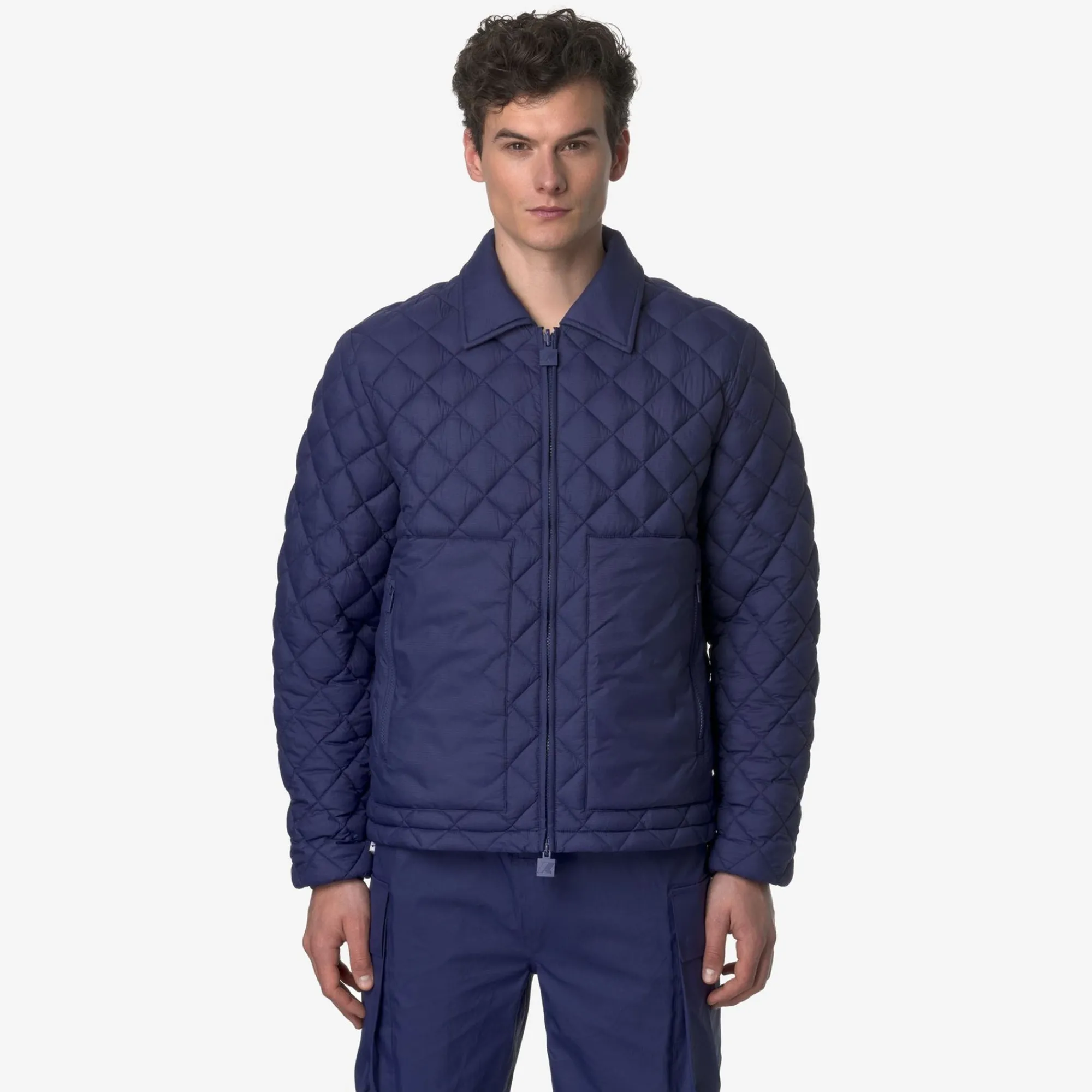 K-WAY Shibar Eco Light Warm - Jackets - Short - Unisex - Blue Md Cobalt Online