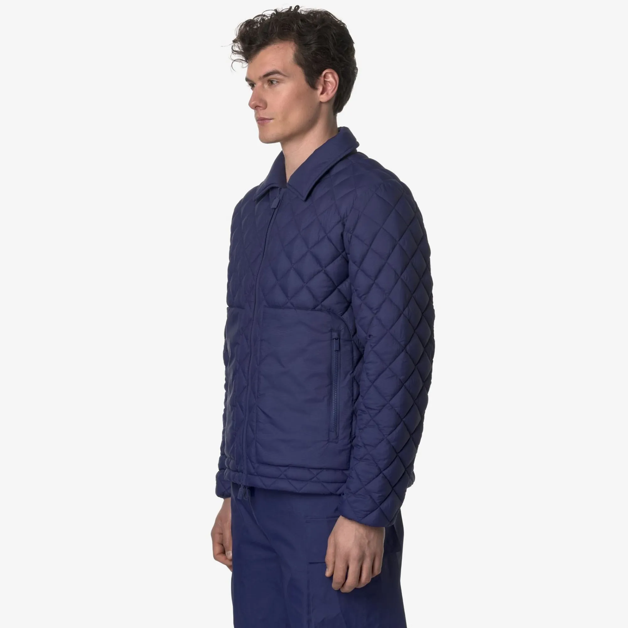 K-WAY Shibar Eco Light Warm - Jackets - Short - Unisex - Blue Md Cobalt Online