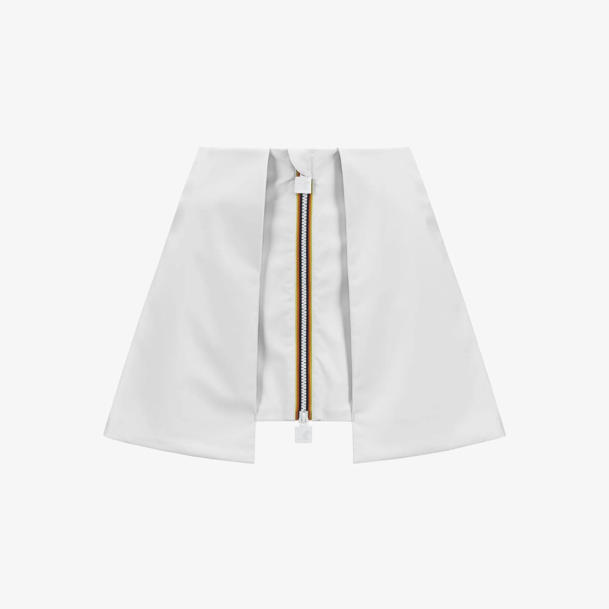 K-WAY Shokiel Pockets Bonded Jersey - Skirts - Short - Woman - White-Grey Cheap