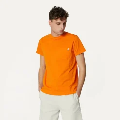 K-WAY Sigur - T-Shirtstop - T-Shirt - Man - Orange Russet Best Sale
