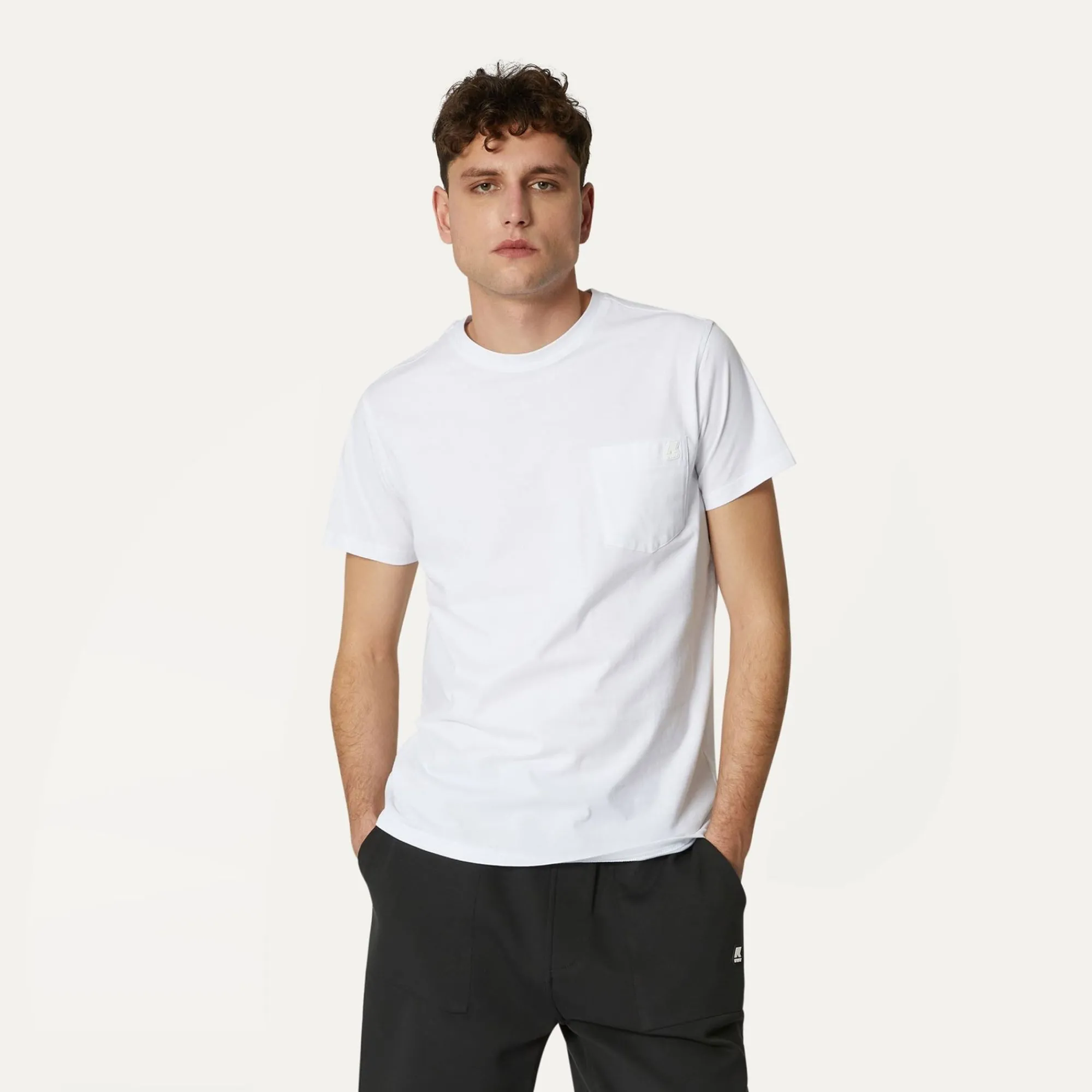 K-WAY Sigur - T-Shirtstop - T-Shirt - Man - White Cheap