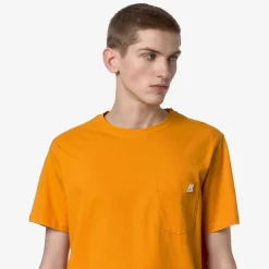 K-WAY Sigur - T-Shirtstop - T-Shirt - Man - Orange Md Flash Sale