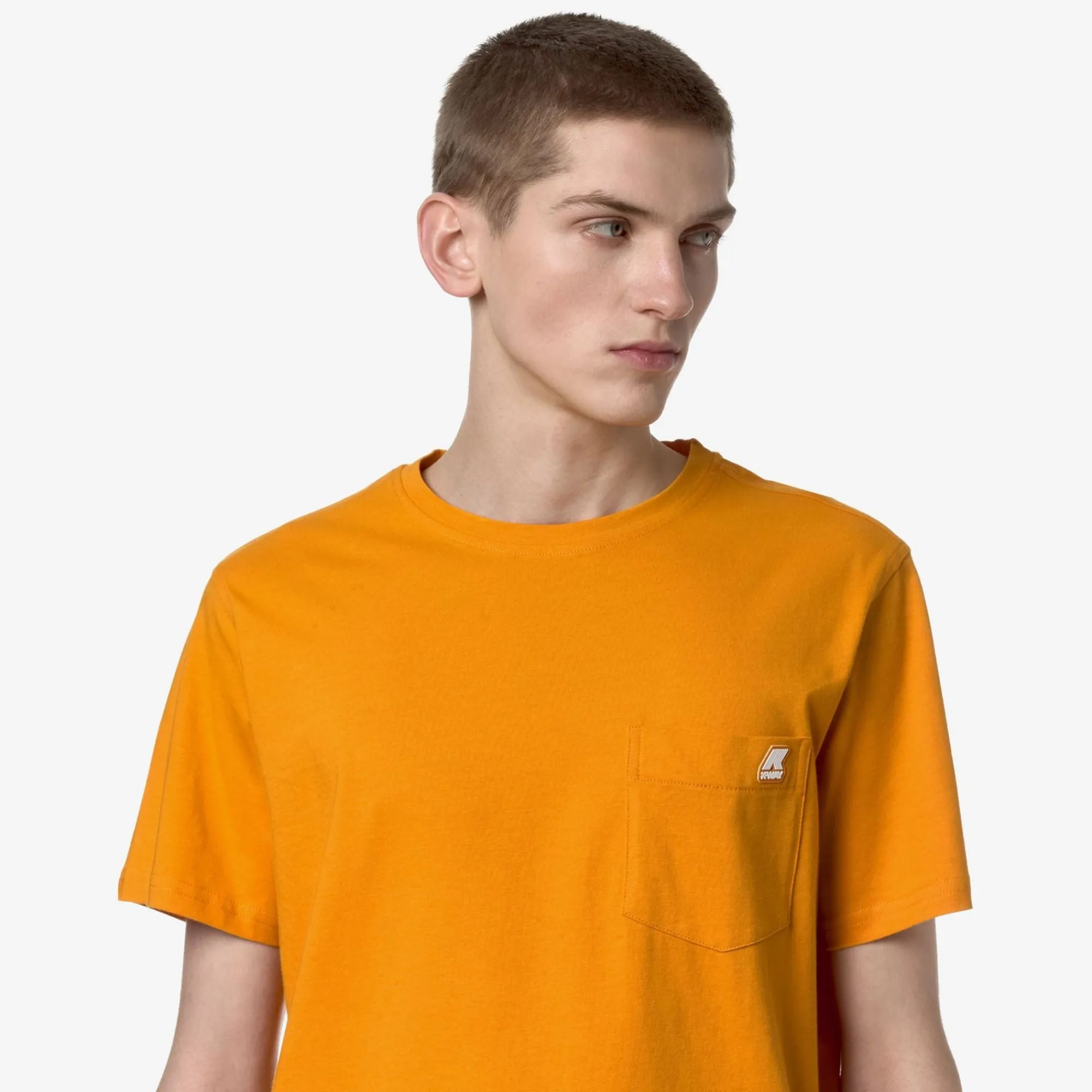K-WAY Sigur - T-Shirtstop - T-Shirt - Man - Orange Md Flash Sale