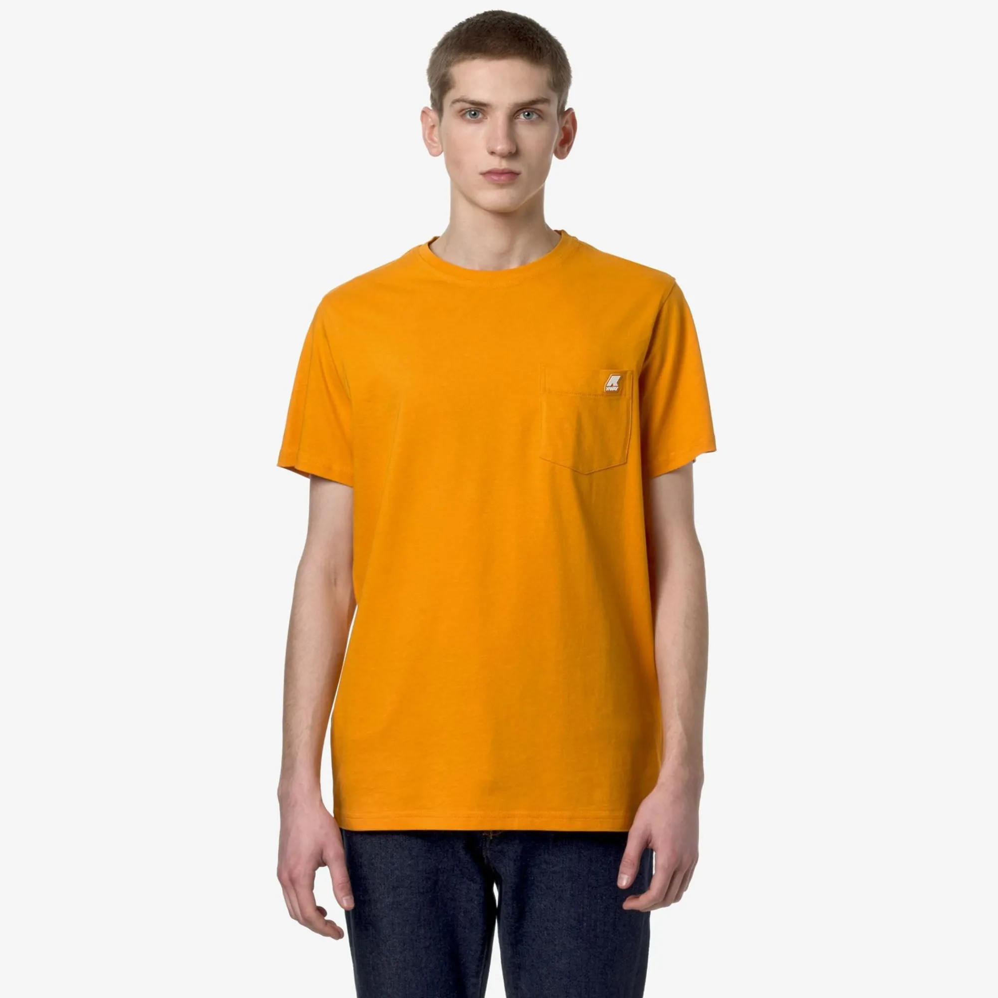 K-WAY Sigur - T-Shirtstop - T-Shirt - Man - Orange Md Flash Sale