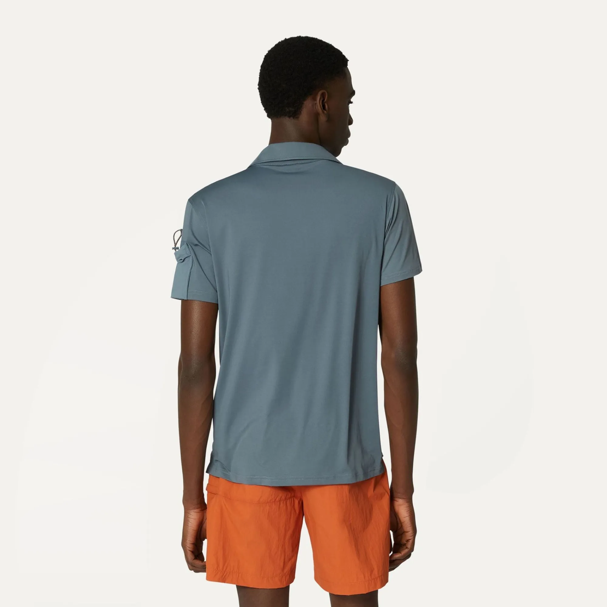 K-WAY Slievot - T-Shirtstop - Polo - Man - Grey Everest Fashion