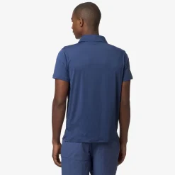 K-WAY Slievot - T-Shirtstop - Polo - Man - Blue Fiord Shop