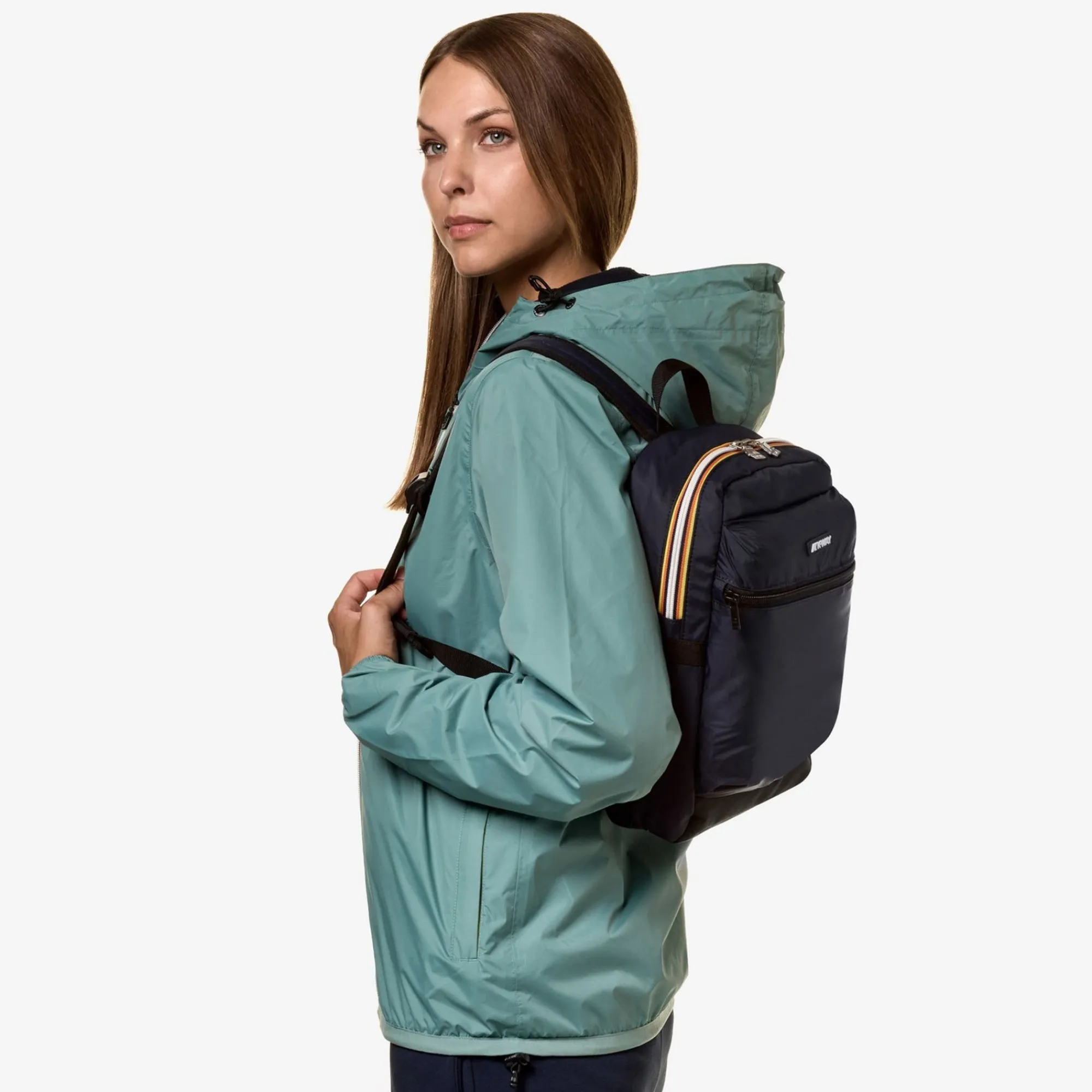 K-WAY Small Laon - Bags - Backpack - Unisex - Blue Depth Cheap