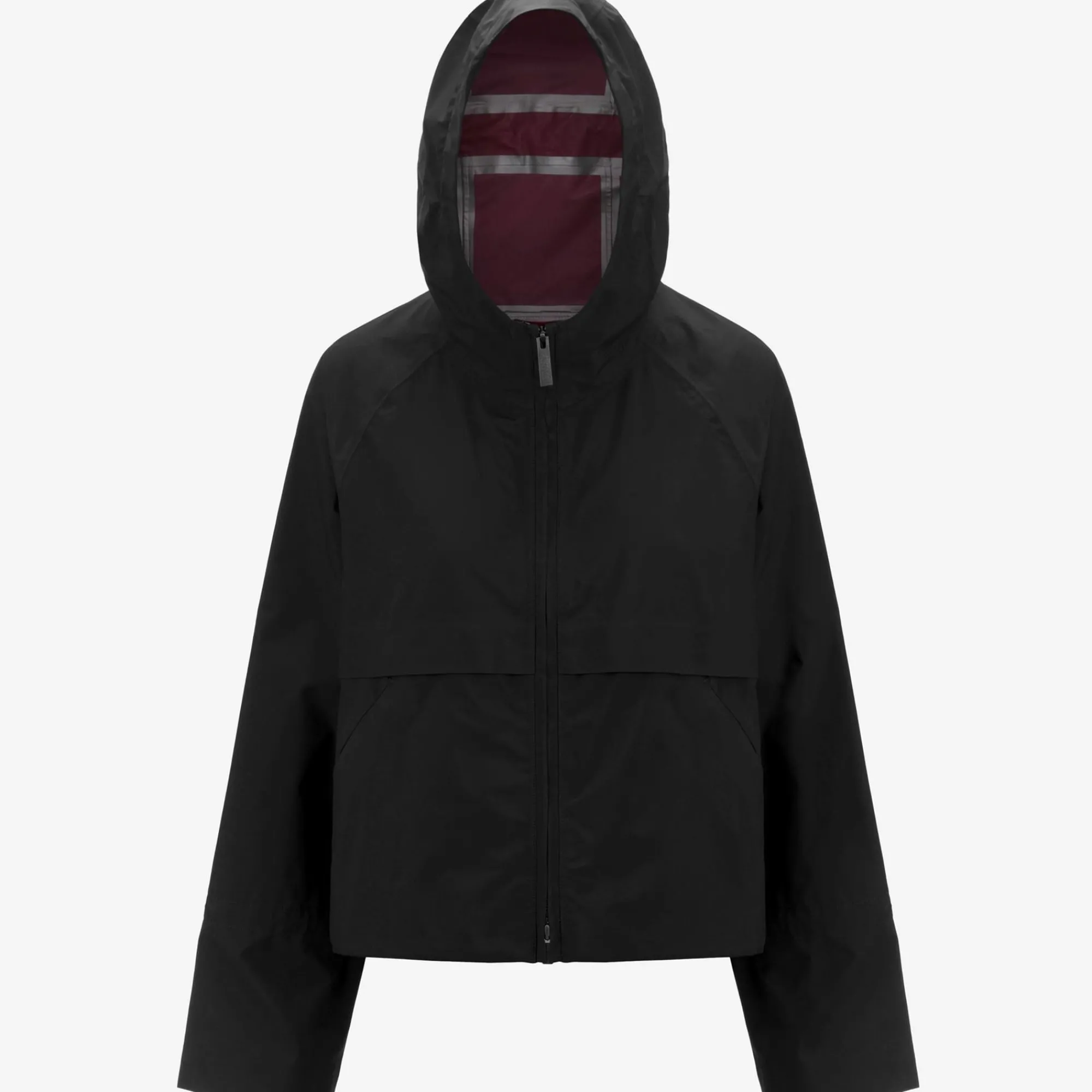 K-WAY Soille Clean Look 3L - Jackets - Short - Woman - Black P-Red Dk Store