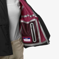 K-WAY Soille Clean Look 3L - Jackets - Short - Woman - Black P-Red Dk Store