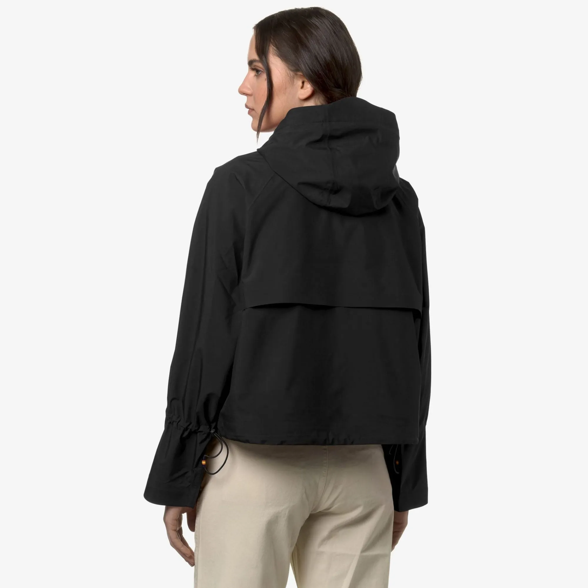 K-WAY Soille Clean Look 3L - Jackets - Short - Woman - Black P-Red Dk Store