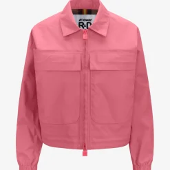 K-WAY Soi-Shell - Jackets - Short - Woman - Pink Camellia Cheap