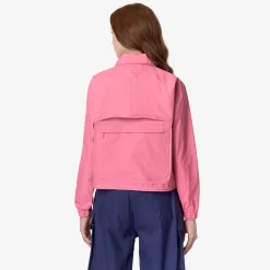 K-WAY Soi-Shell - Jackets - Short - Woman - Pink Camellia Cheap