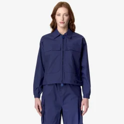 K-WAY Soi-Shell - Jackets - Short - Woman - Blue Md Cobalt Best