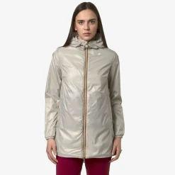 K-WAY Sophie Plus.2 Reversible - Jackets - Mid - Woman - White-Beige Sale