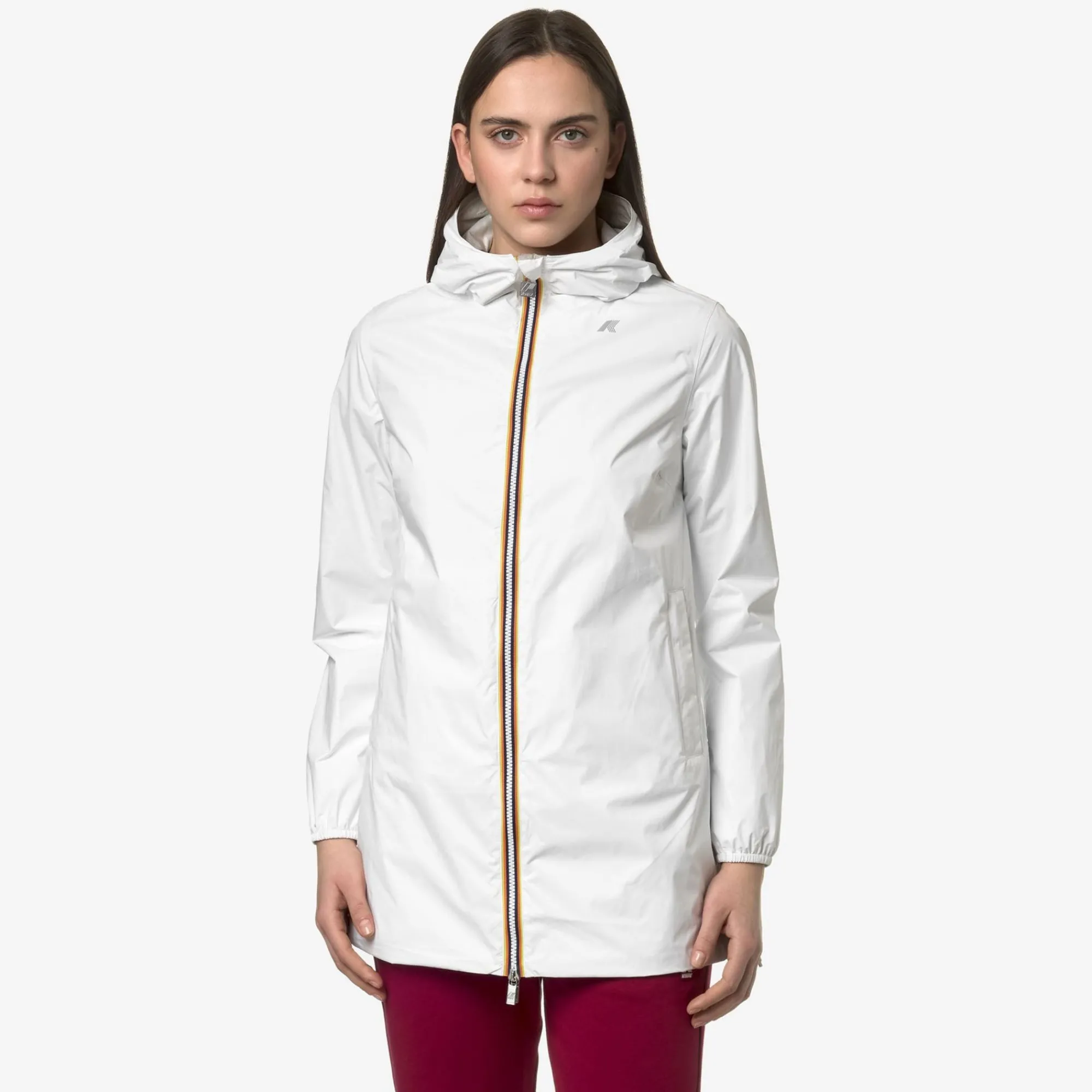 K-WAY Sophie Plus.2 Reversible - Jackets - Mid - Woman - White-Beige Sale