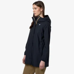K-WAY Sophie Stretch Dot - Jackets - Mid - Woman - Blue Depth Flash Sale