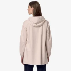 K-WAY Sophie Stretch Dot - Jackets - Mid - Woman - Pink Gardenia Cheap
