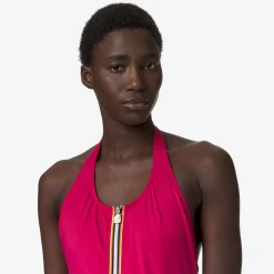 K-WAY Sylvie Beach - Bathing Suits - Swimsuit - Woman - Red Rubine Store