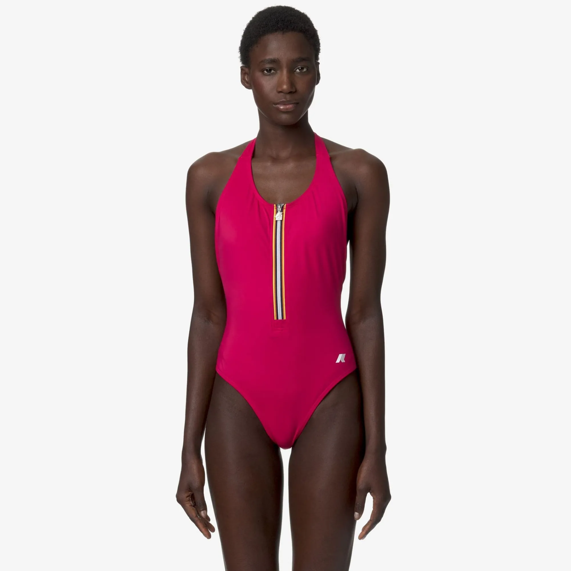 K-WAY Sylvie Beach - Bathing Suits - Swimsuit - Woman - Red Rubine Store