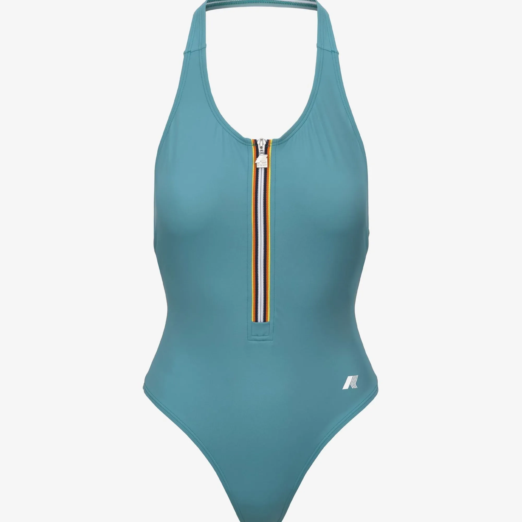K-WAY Sylvie Beach - Bathing Suits - Swimsuit - Woman - Blue Greenish Best