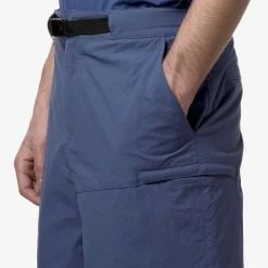 K-WAY Taprinne - Shorts - Cargo - Man - Blue Fiord Best Sale