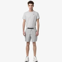 K-WAY Taprinne - Shorts - Cargo - Man - Grey Ash Best