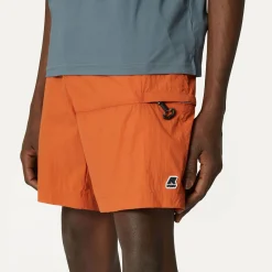 K-WAY Taprinne - Shorts - Cargo - Man - Orange Copper Store