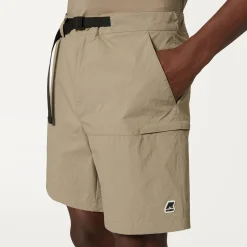 K-WAY Taprinne - Shorts - Cargo - Man - Beige Taupe Best