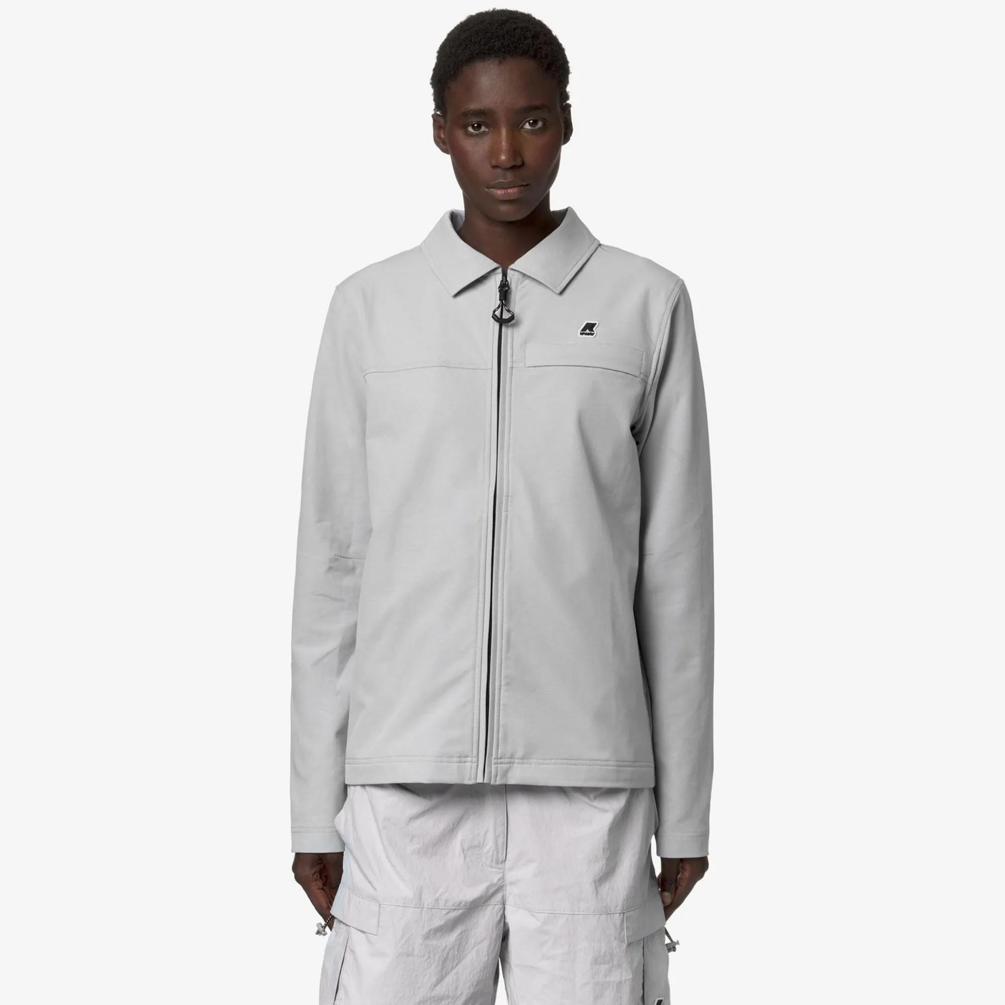 K-WAY Tarkirk - Fleece - Jacket - Unisex - Grey Ash Clearance