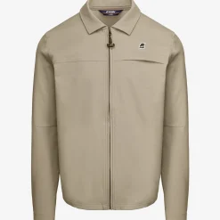 K-WAY Tarkirk - Fleece - Jacket - Unisex - Beige Taupe New